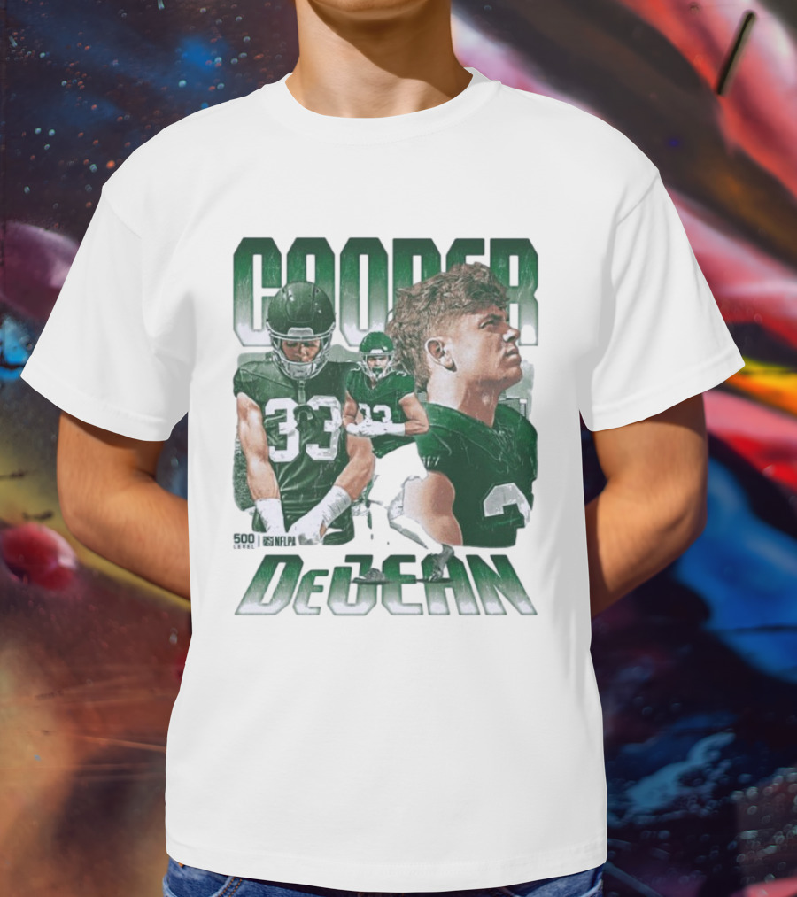 Cooper DeJean NFLPA 33 Vintage Style T-Shirt