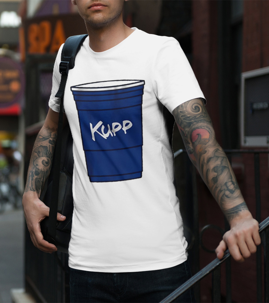 Cooper Kupp Seattle Kupp Blue Cup T-Shirt
