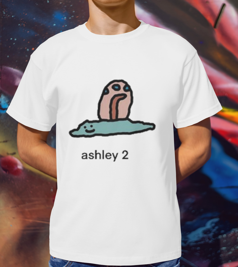 Dale’s Bits Ashley 2 Smiling Creature With Mushroom Design T-Shirt