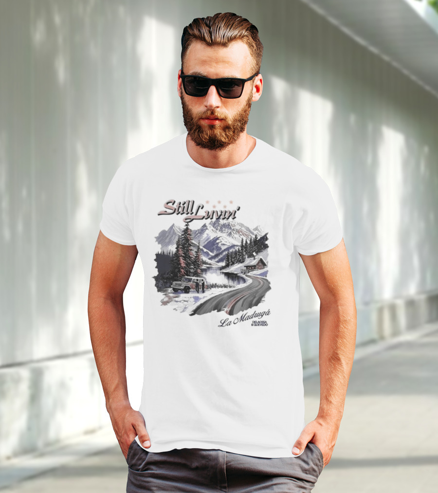 Delaossa Still Luvin Blanca Mountain Road Scene T-Shirt