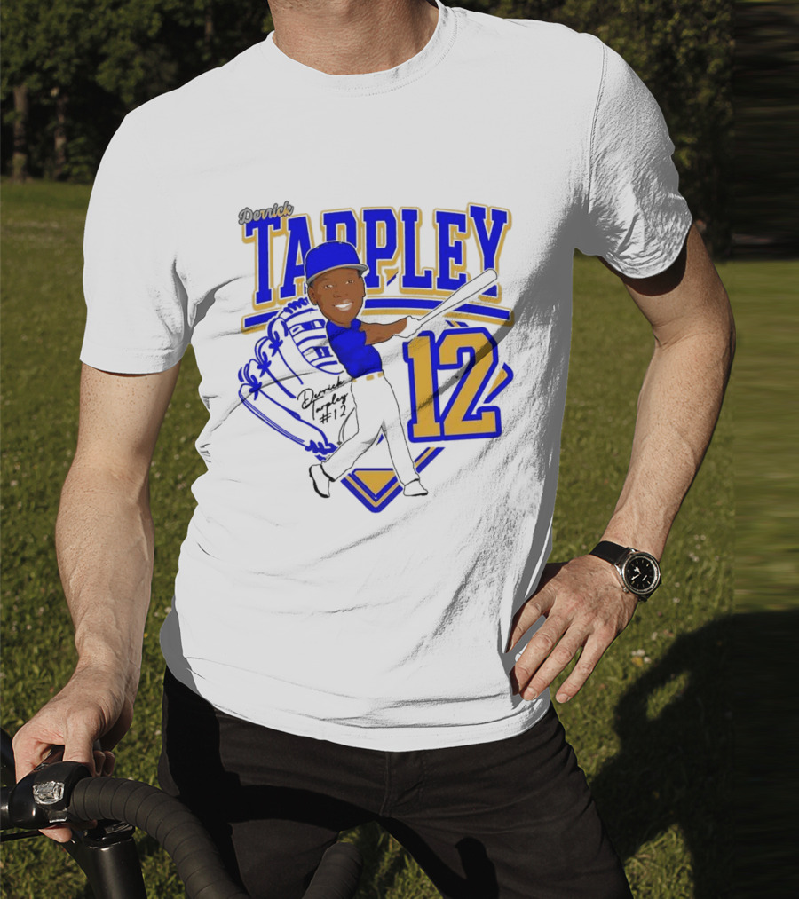 Derrick Tarpley 12 Baseball Player Art 2025 T-Shirt