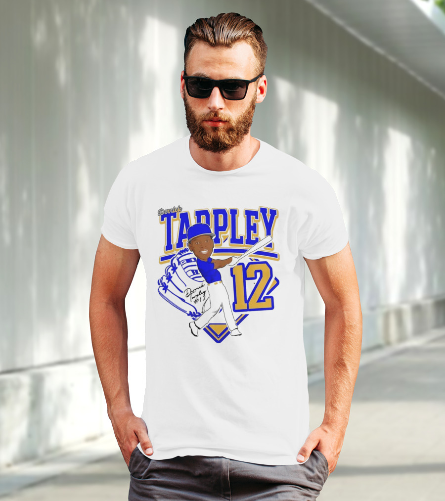 Derrick Tarpley 12 Baseball Player Art 2025 T-Shirt
