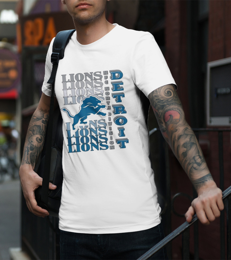 Detroit Lions NFC North Division LIONS DETROIT T-Shirt