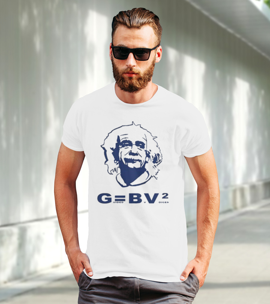 Dogmeat’s Town Bee Thousand G Equals Bee V Squared Einstein Sketch T-Shirt