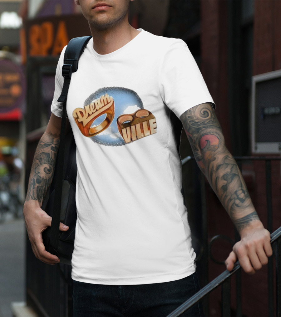 Dreamville Fest Rings Black Dream Ville T-Shirt