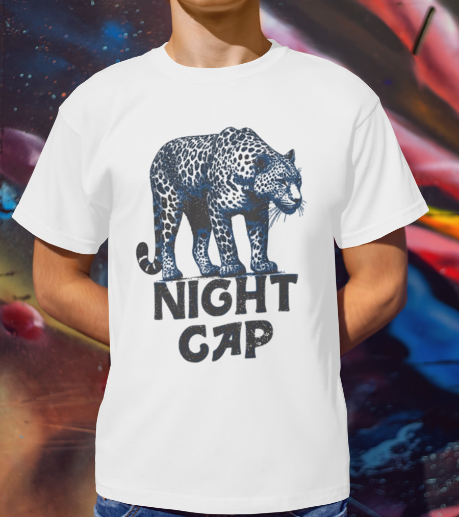 Night Cap Eighty Four Vintage Cat T-Shirt