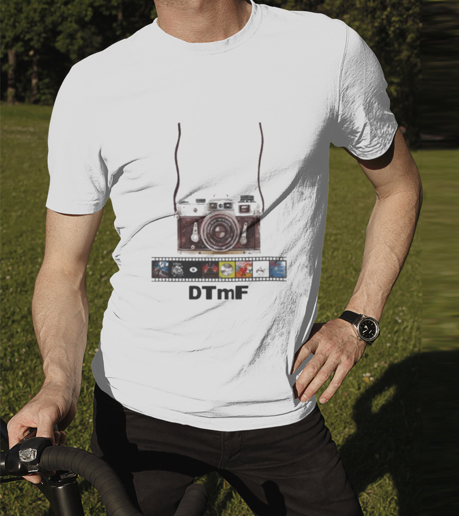 DTmF Camera Filmstrip Album 2025 Bad Bunny Signature T-Shirt