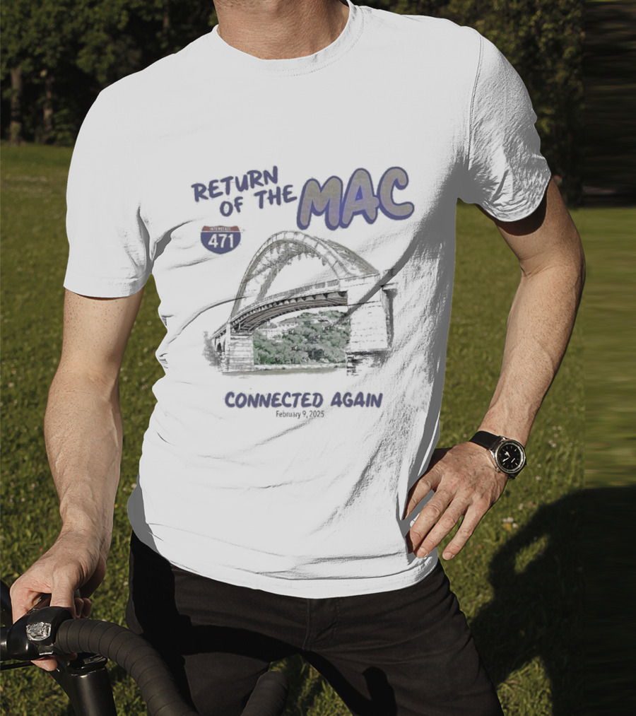 Return Of The Mac Connected Again 2025 Terminal Theme T-Shirt