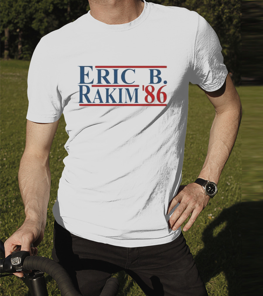 Eric B Rakim 86 Retro Hip Hop Legacy T-Shirt