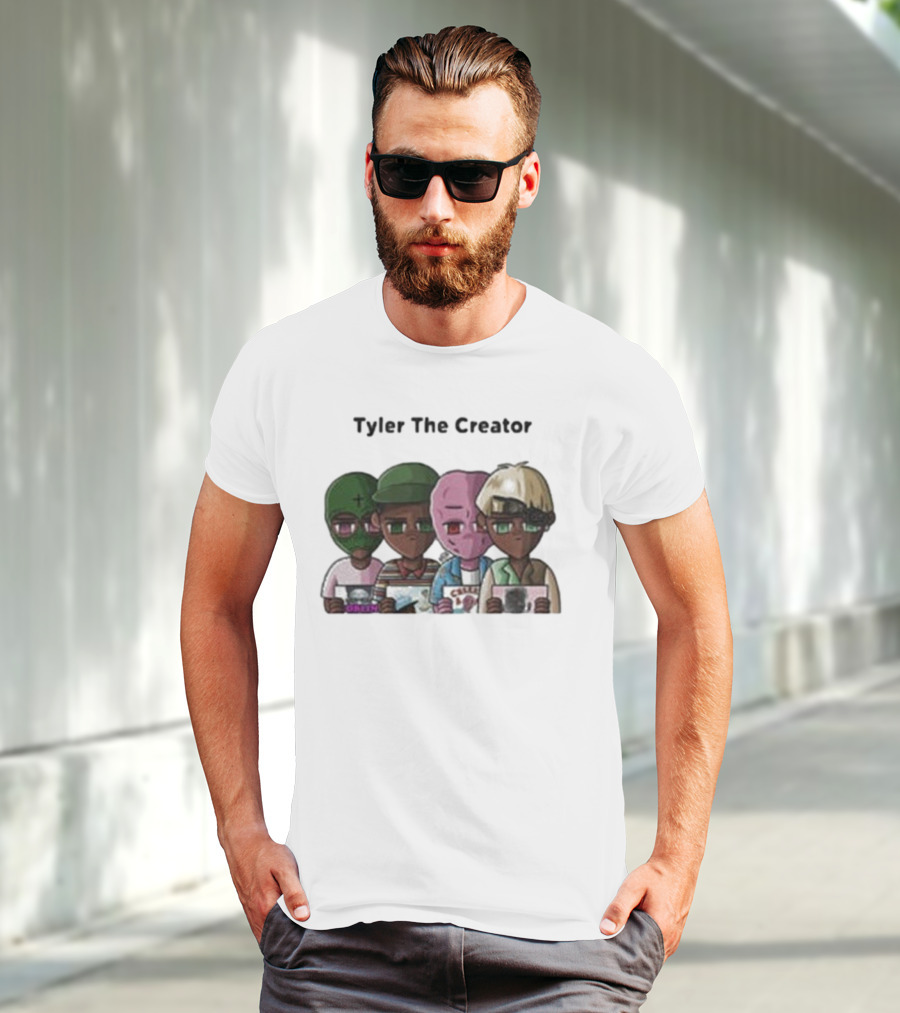 Evolution Tyler The Creator Flower Boy Goblin Wolf Cherry Bomb T-Shirt
