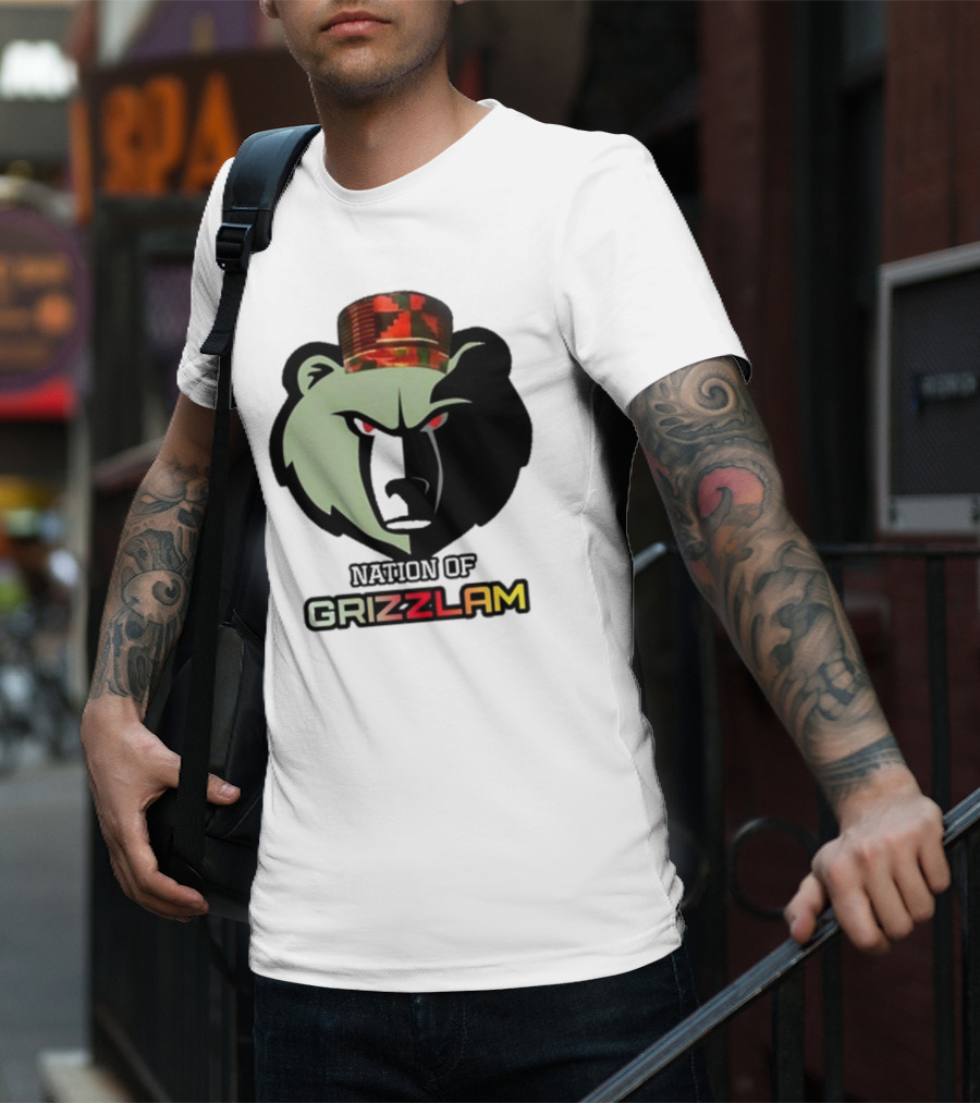Feralrollypolly Grizzlam Bear Kufi Hat T-Shirt