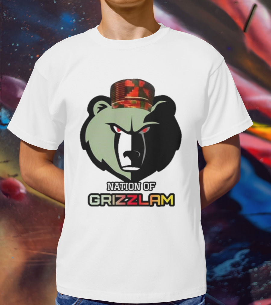 Feralrollypolly Grizzlam Bear Kufi Hat T-Shirt