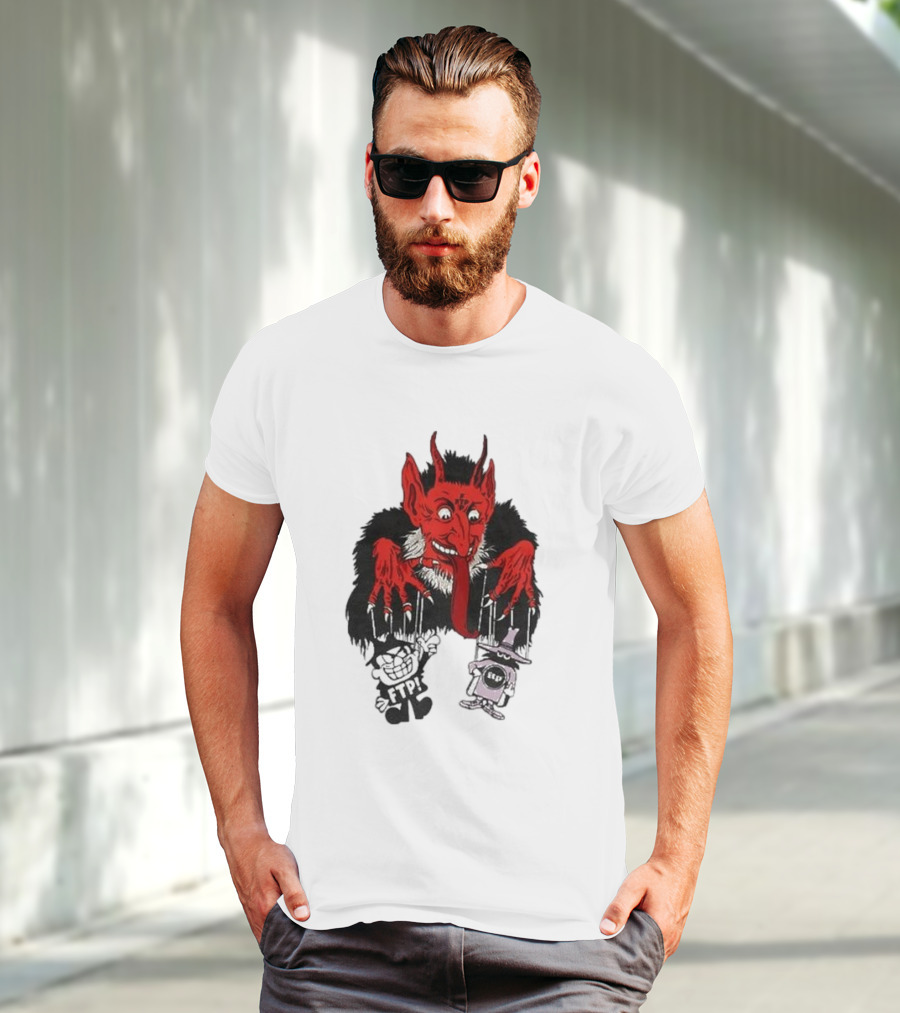 FTP Krampus Devil Puppet Master With FTP Characters T-Shirt