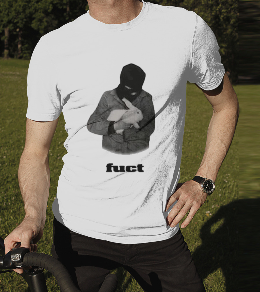 Fuct Robber Holding Rabbit Kill People Not Animals T-Shirt