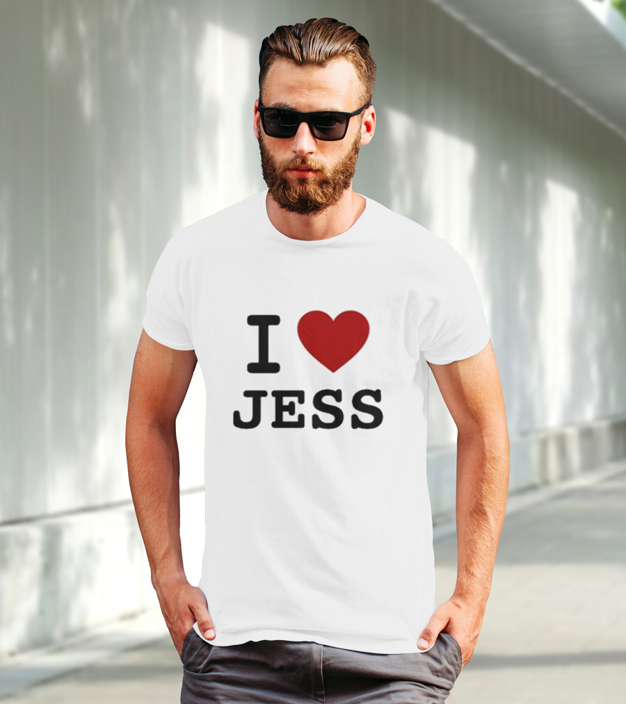 ``` 2025 Fujimotosan I Love Jess Heart ``` T-Shirt