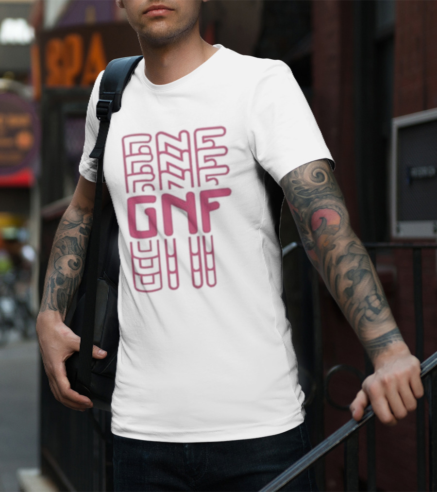 George Not Found GNF Pink Split T-Shirt