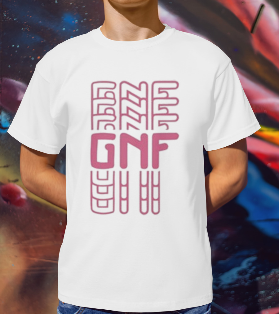 George Not Found GNF Pink Split T-Shirt