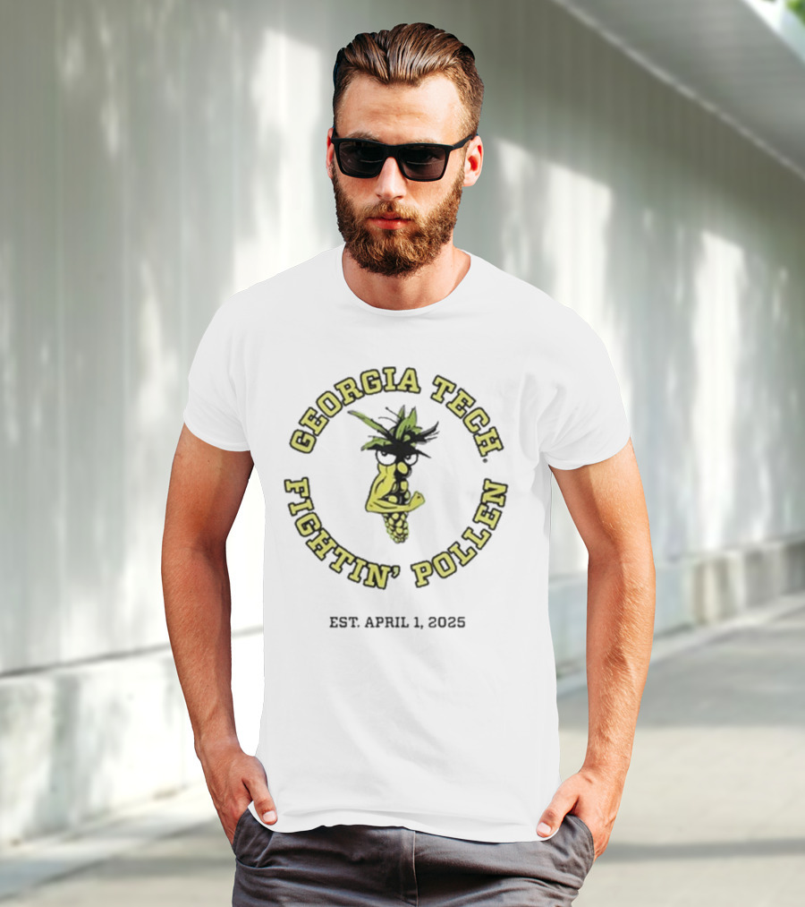 Georgia Tech Fightin Pollen XS AP 1 2025 T-Shirt