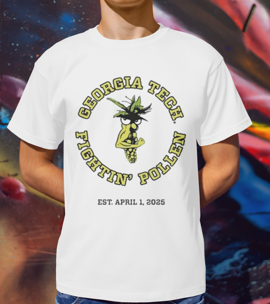 Georgia Tech Fightin Pollen XS AP 1 2025 T-Shirt