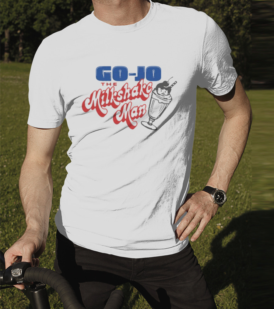 Go Jo The Milkshake Man Retro Style Beverage Lover T-Shirt